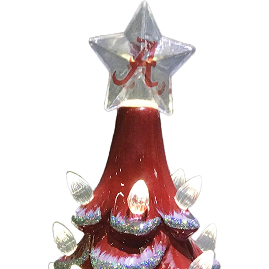 Roll Tide 14" Alabama Ceramic Tree