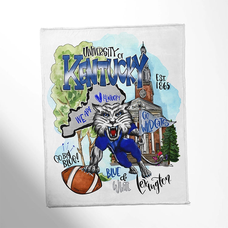 Alabama, Ohio, Georgia, Mississippi, Tennessee Throw Blankets