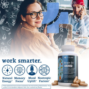 New! Brain-Fx 60 Caps. Vegan & Clean Wellness Supplements