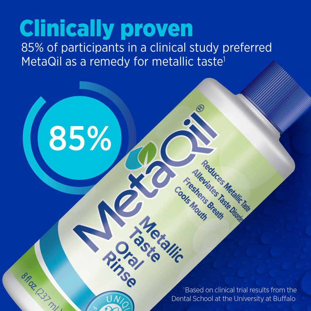 Oral Rinse, Proven to Relieve Metallic, Bitter and Other Taste Disorders