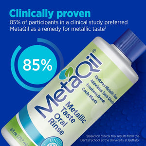 Oral Rinse, Proven to Relieve Metallic, Bitter and Other Taste Disorders