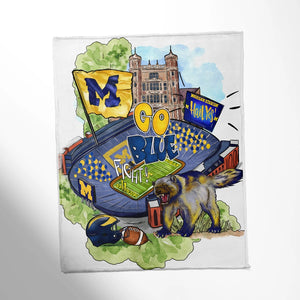 Alabama, Ohio, Georgia, Mississippi, Tennessee Throw Blankets