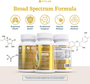 Immune-fx™ Advanced Daily Chelated Zinc Ionophore Immune Support Supplement