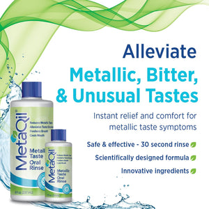 Oral Rinse, Proven to Relieve Metallic, Bitter and Other Taste Disorders