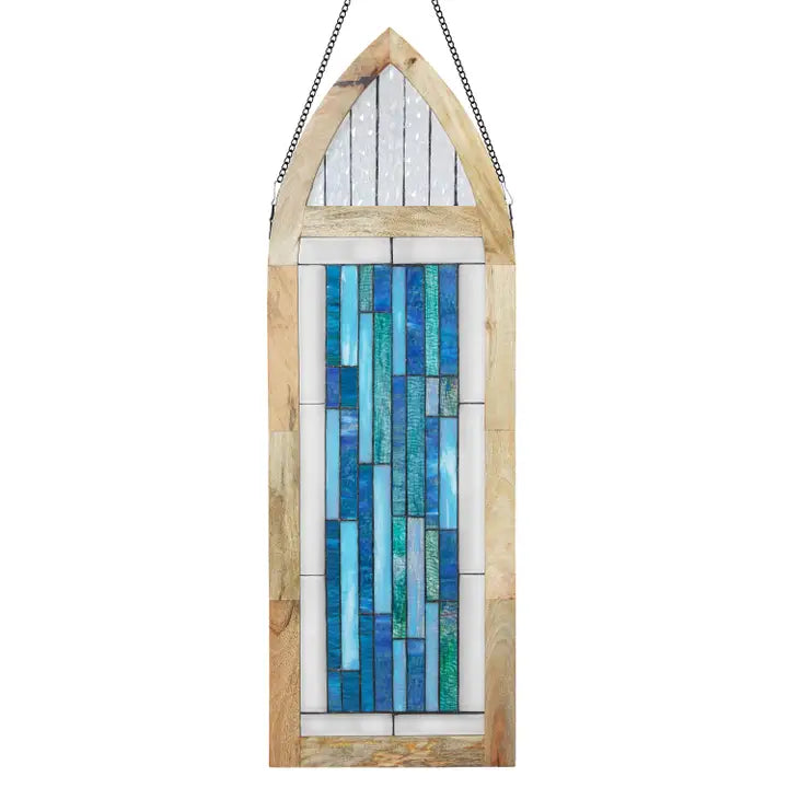 Cathedral Inspired Stained Glass Window 48"