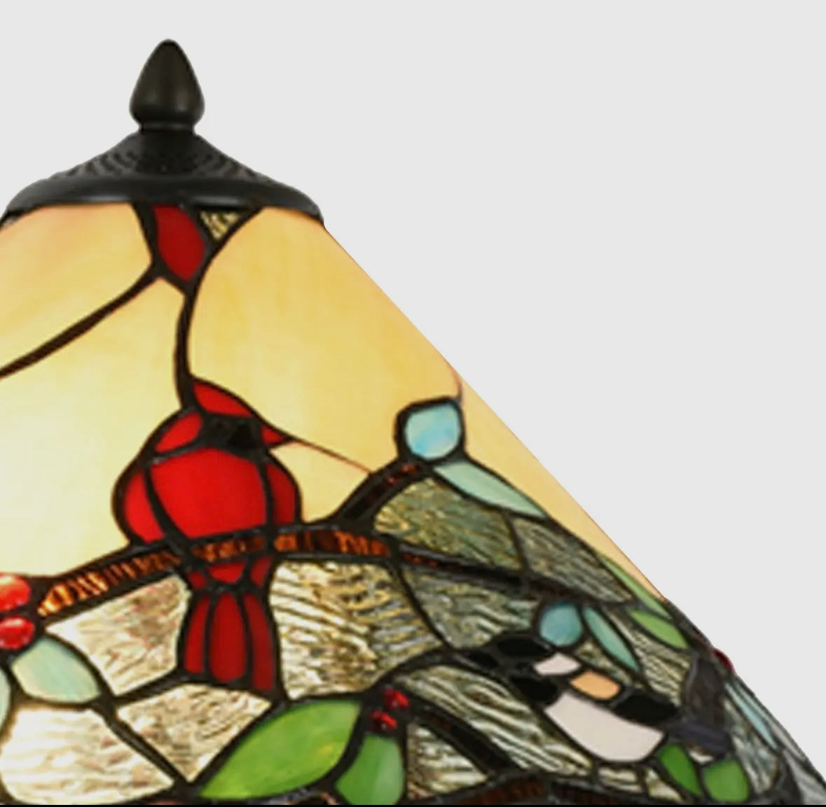 23.75"H Remi Multicolor Triple-Lit
Cardinal Table Lamp