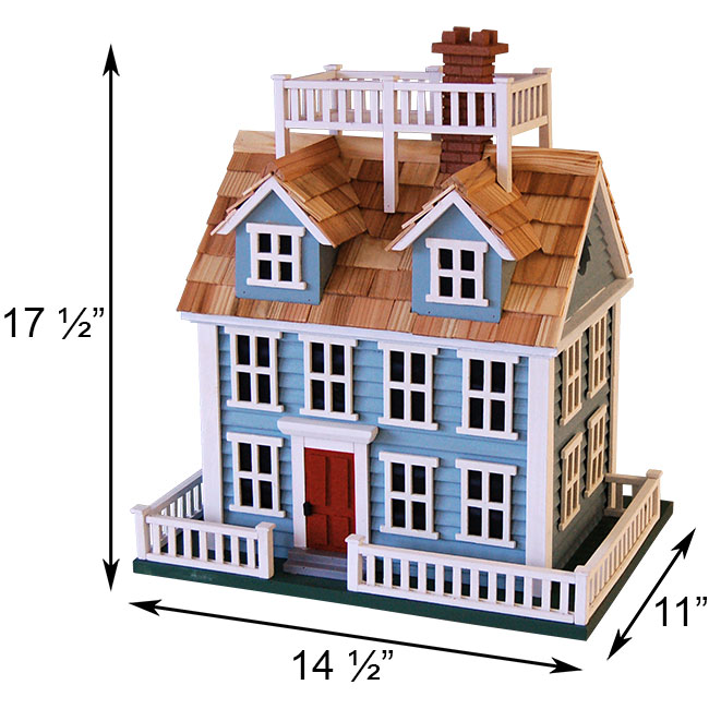 Nantucket Colonial Bird House