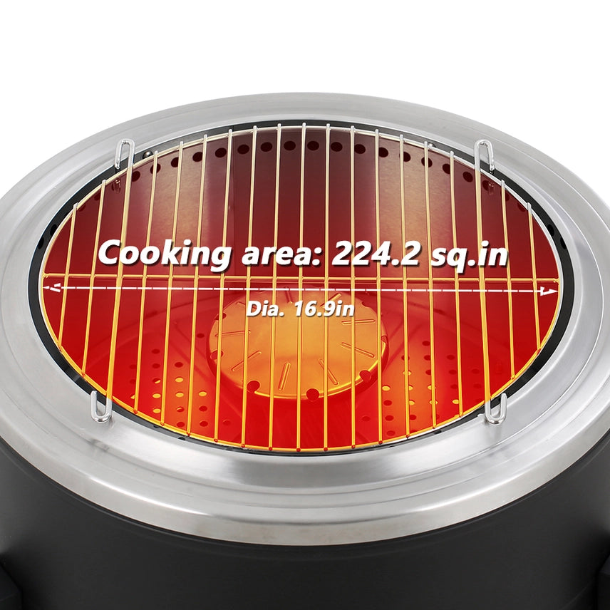 Heatmaxx 22" Smokeless Fire Pit