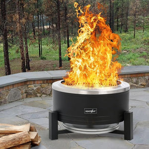 Heatmaxx 22" Smokeless Fire Pit