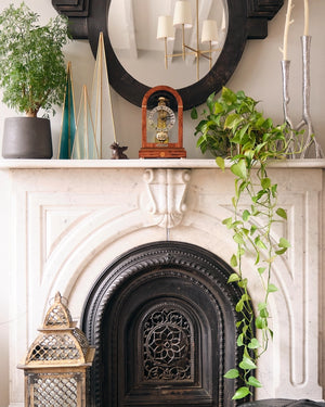 STRATFORD Mechanical Skeleton Table / Mantel Clock