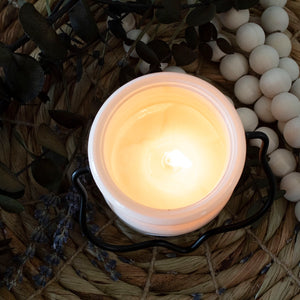 5 oz Cream Jar Candle: Citrus & Lavender Scent