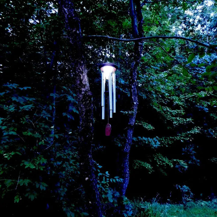 Moonlight Solar Chime - Bronze Color