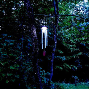 Moonlight Solar Chime - Bronze Color