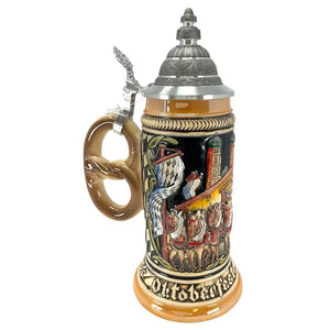 Oktoberfest Munich Pretzel Handle Le German Beer Stein .5L Size