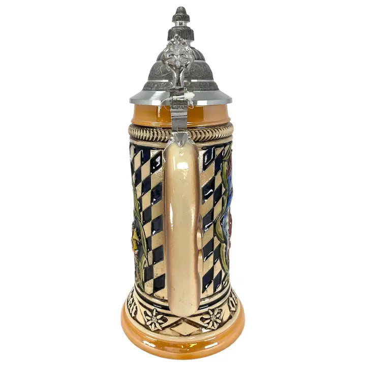Oktoberfest Munich Pretzel Handle Le German Beer Stein .5L Size