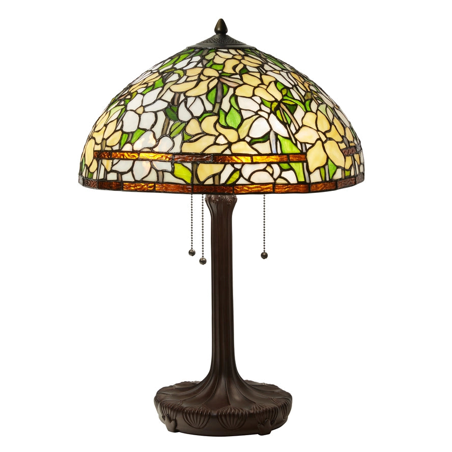 Daffodil Tiffany-Style Stained Glass Table Lamp