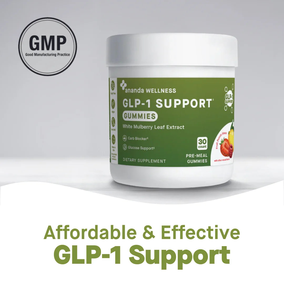 GLP-1 Support Gummy with White Mulberry Leaf Extract, Carb Blocking Support