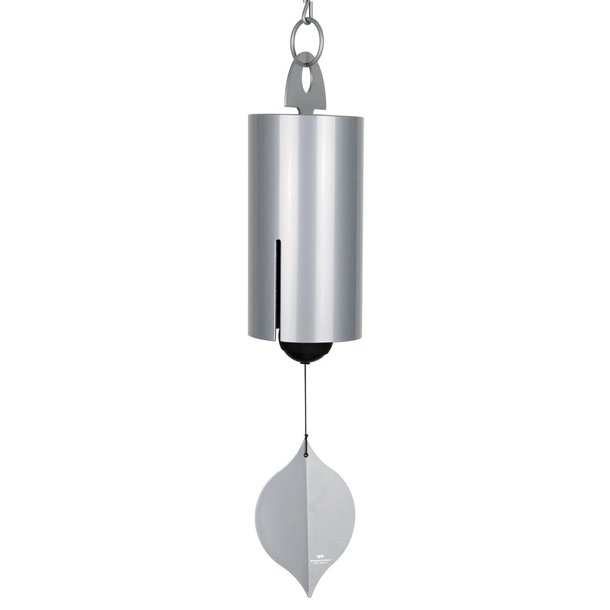 Woodstock Chimes Heroic Windbell™ - Large, Harbor Gray Color