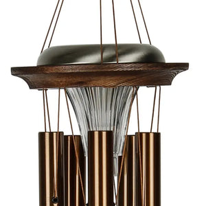 Moonlight Solar Chime - Bronze Color