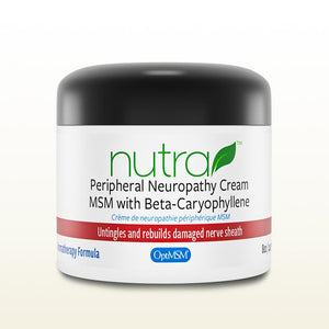Peripheral Neuropathy MSM Cream by NUTRA